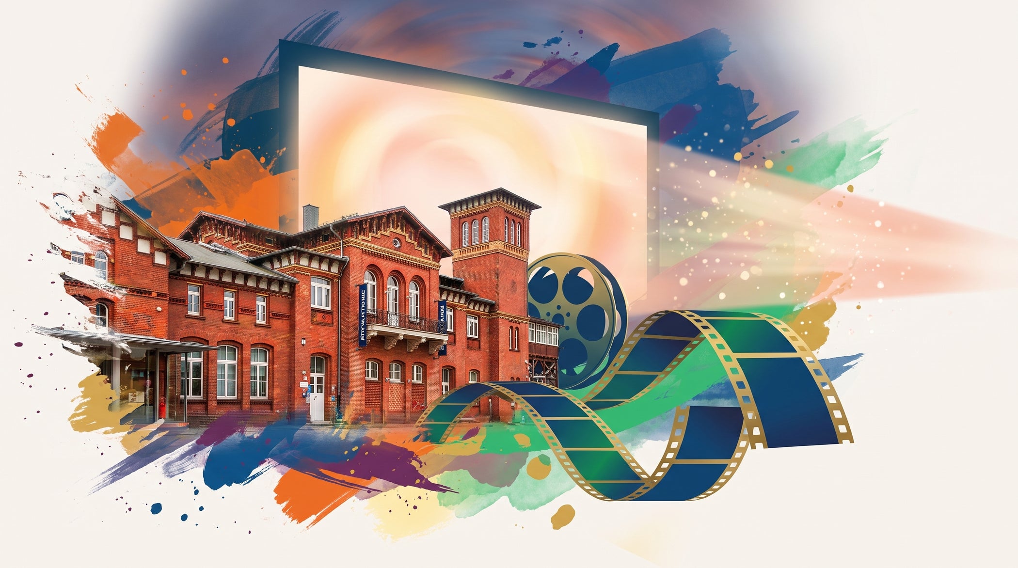 Open-Air-Kino am historischen Bahnhof Eilenburg: „A Star Is Born“