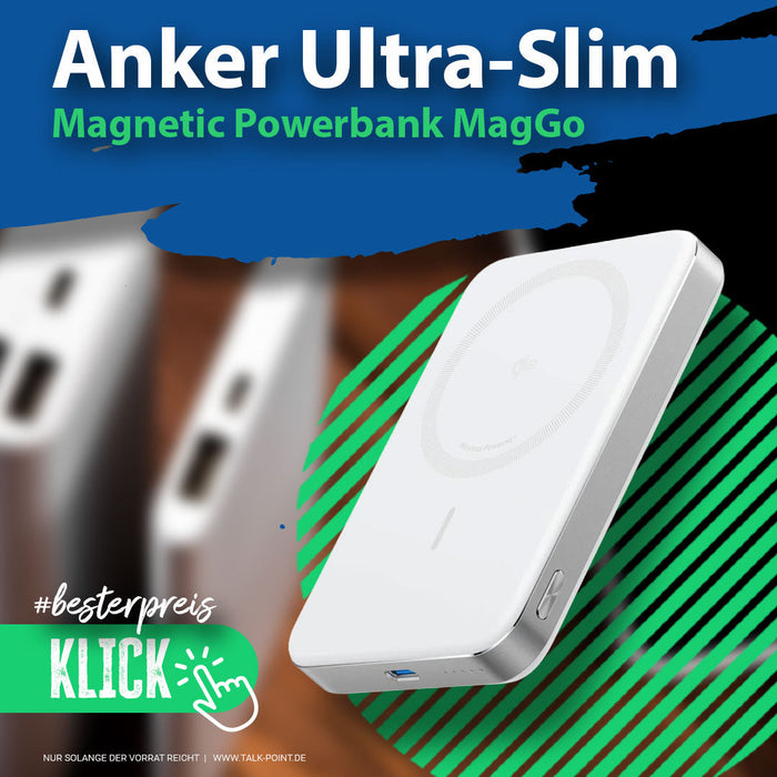 Anker Ultra-Slim MagGo Powerbank 10.000mAh MagSafe – Talk-Point