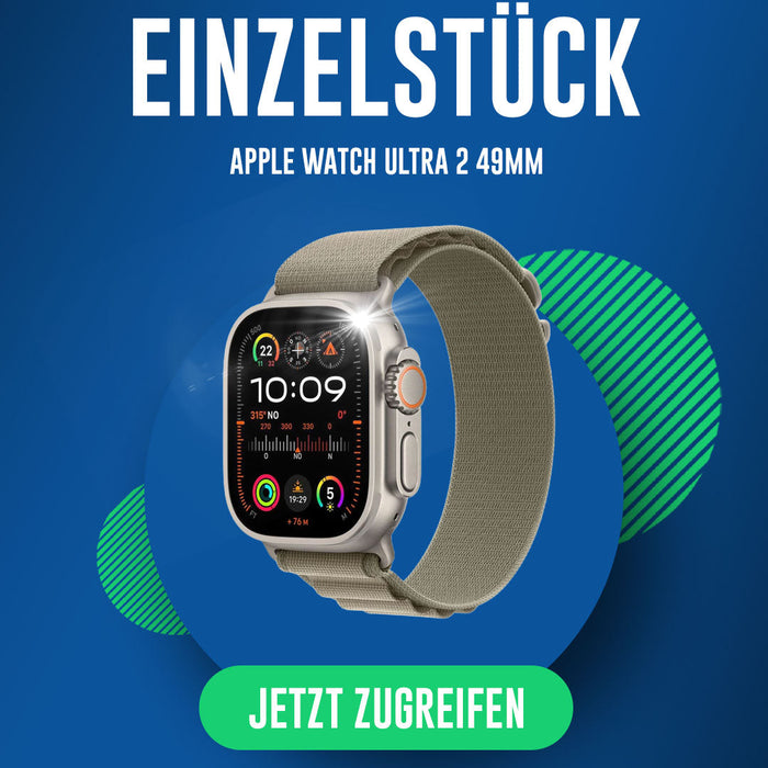 Apple Watch Ultra 2 49mm Titan (GPS+4G) – Einzelstück nur 443,99€