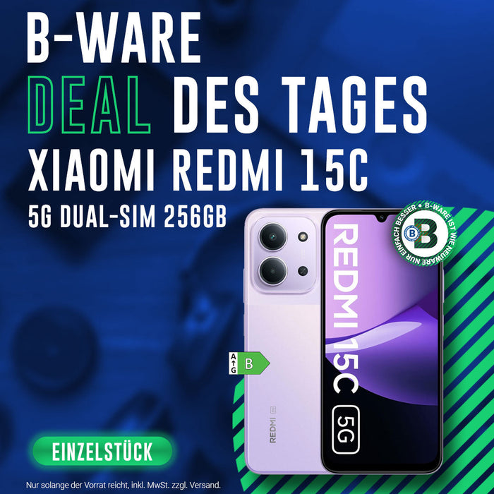 Xiaomi Redmi 15C 5G 256GB Dusk Purple – Top B-Ware | Talk-Point