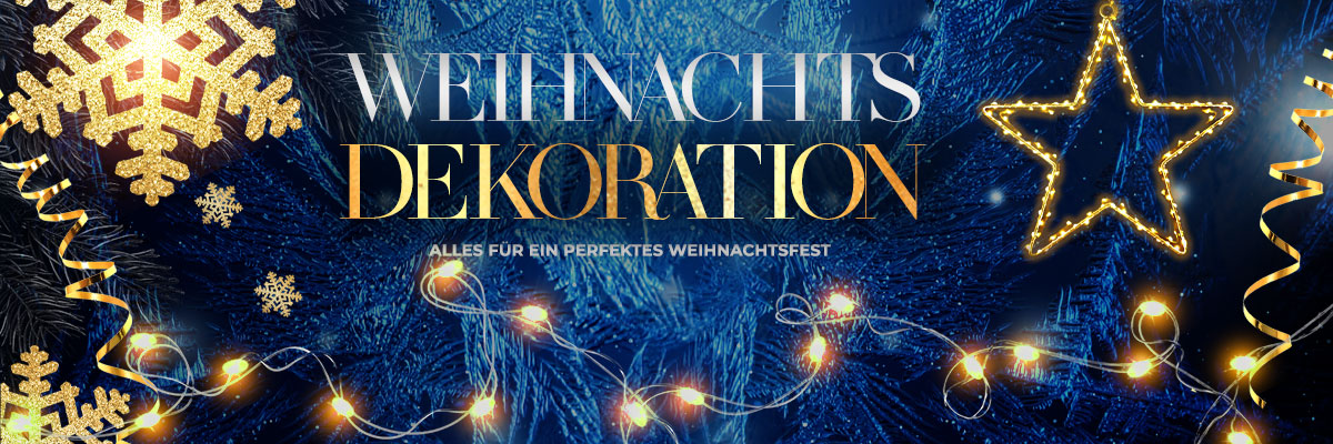 Weihnachtsdekoration & Beleuchtung für ein perfektes Weihnachtsfest