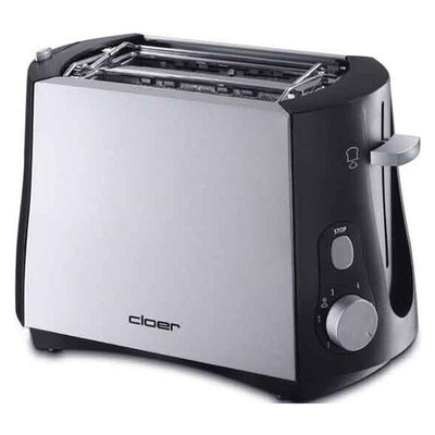 3410 2-Scheiben Toaster 825W Edelstahl (matt) / Schwarz