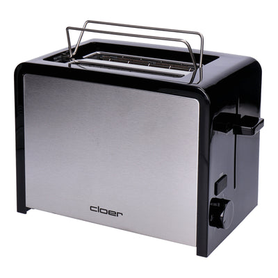 3210 2-Scheiben Toaster Edelstahl / Schwarz