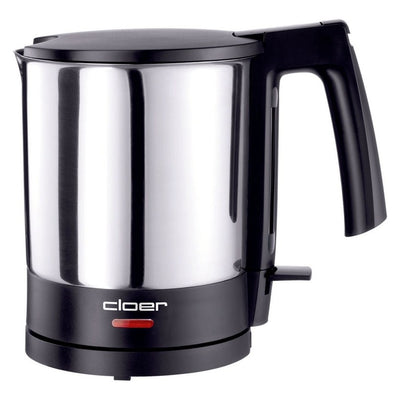 4710 Wasserkocher 1,7 L aus Edelstahl Silber/Schwarz