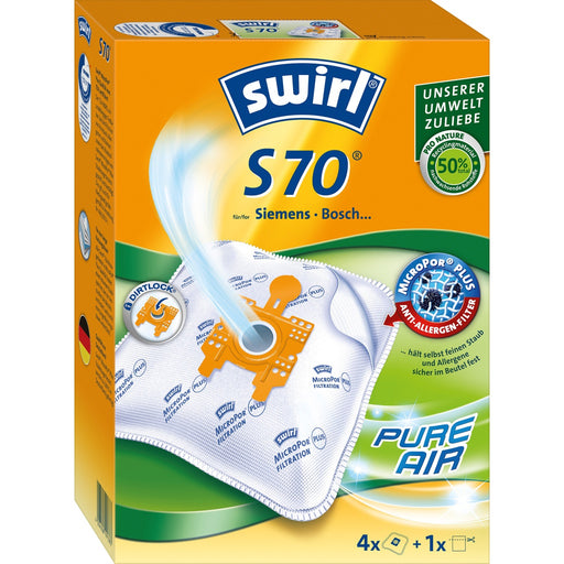 Produktbild Staubsaugerbeutel - Swirl S 70 MP PlusAirSpace Staubbeutel