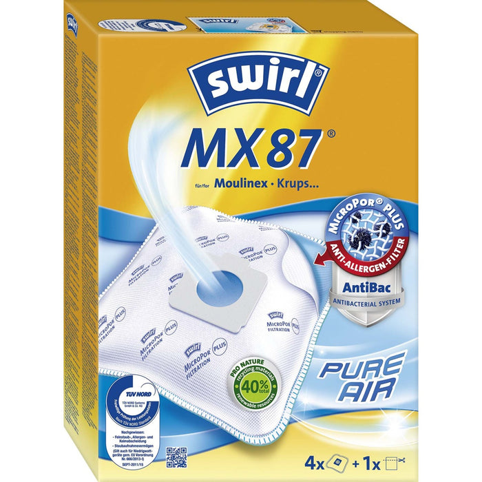 Swirl MX87/4MPPlusAirspace Staubbeutel