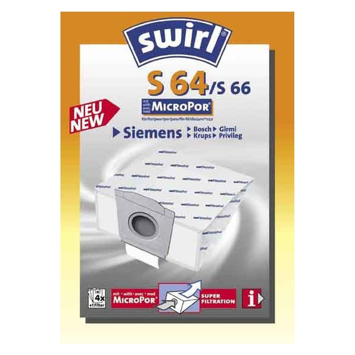 Swirl S 64/66MicroPor Staubbeutel