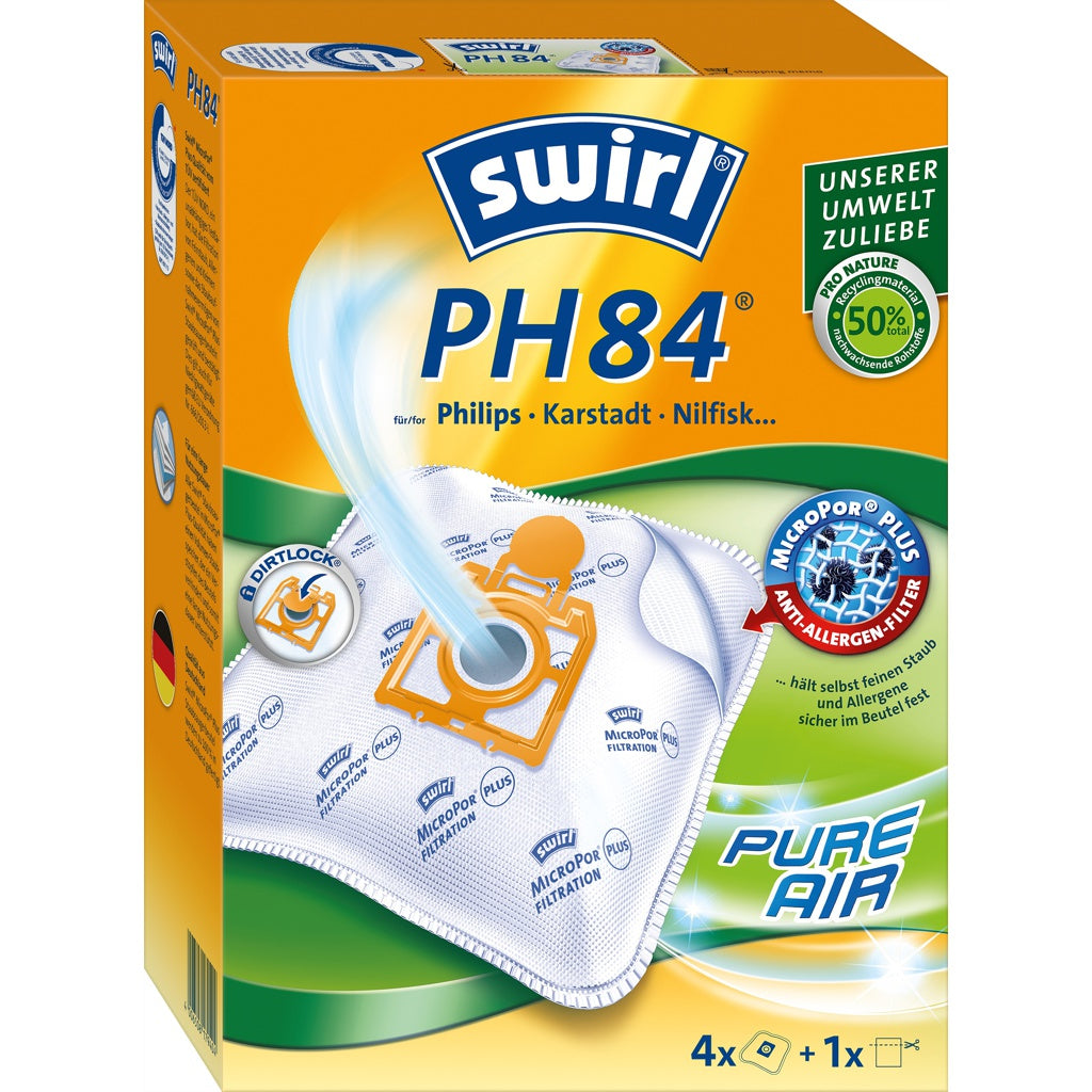 Produktbild Staubsaugerbeutel - Swirl PH 84 MP PlusAirSpace Staubbeutel