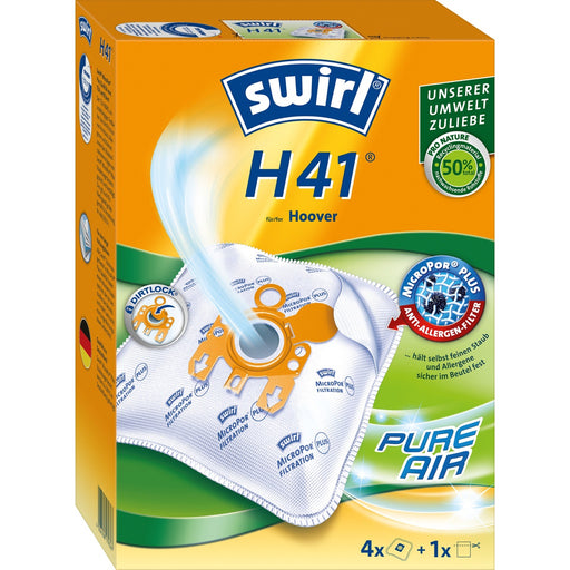 Produktbild Staubsaugerbeutel - Swirl H 41 MP PlusAirSpace Staubbeutel