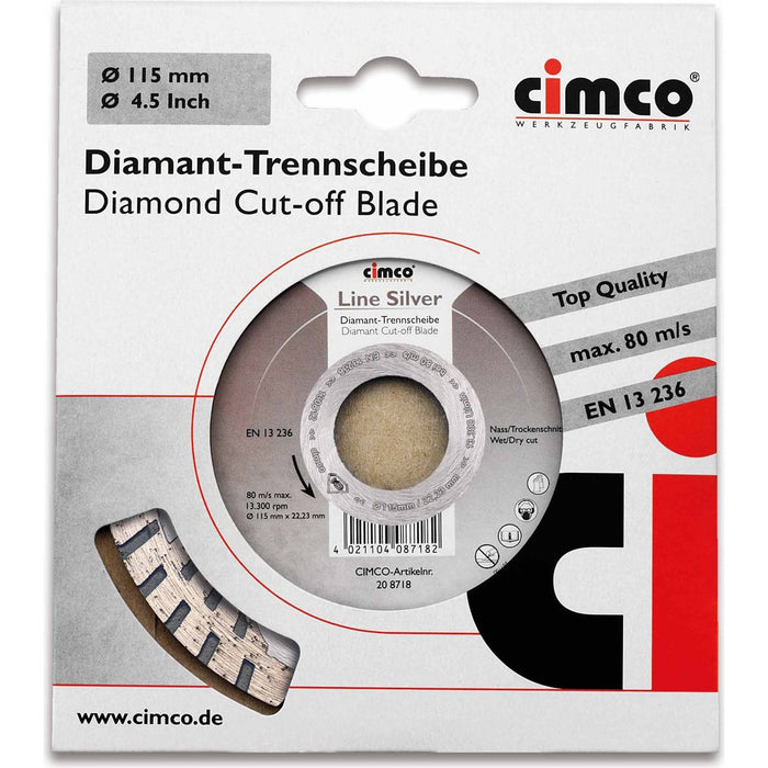 Cimco 20 8718 Diamanttrennscheibe