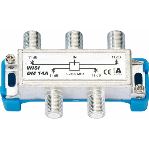Produktbild SAT-Verteiler - Wisi DM14A Verteiler 4f.