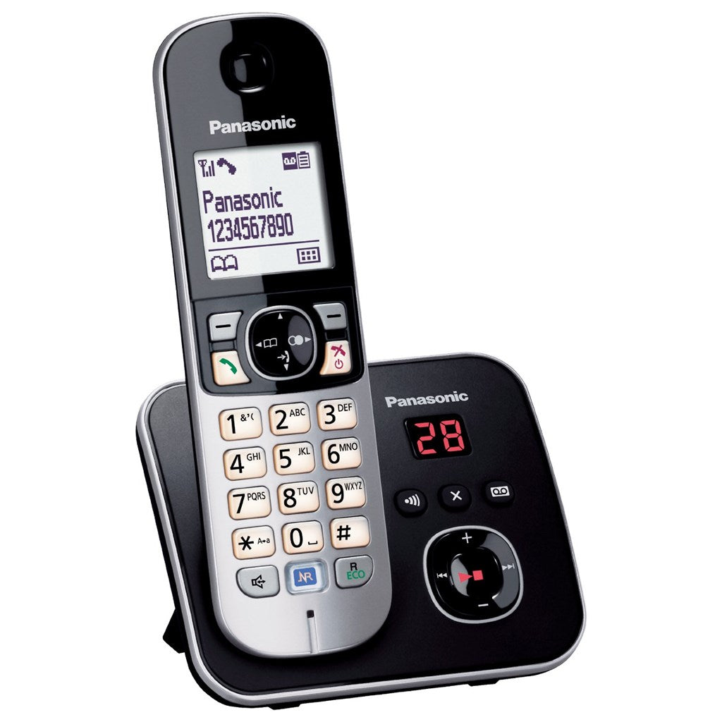 Produktbild Schnurloses DECT-Telefon - Panasonic KX-TG6821GB Schwarz