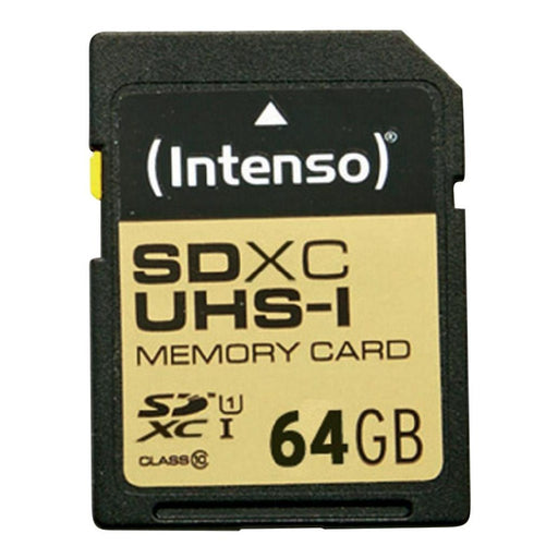 Produktbild Speicherkarte - Intenso SD-Card 64GB SDXC UHS-I