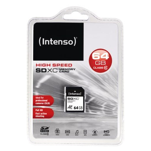 Produktbild Speicherkarte - Intenso SDXC Card 64 GB Class 10