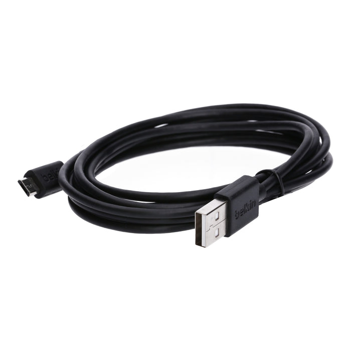 Belkin microUSB- auf USB-Kabel schwarz (USB 2.0, 2 m) schwarz