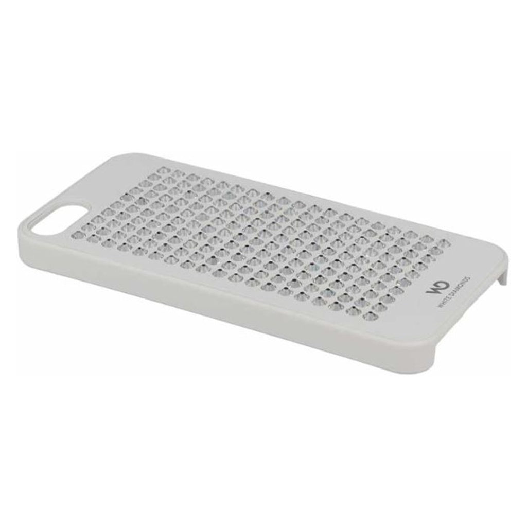 Produktbild Smartphone-Hülle - Diamonds Rock Cover für Apple iPhone 5/5s weiß Bulkware