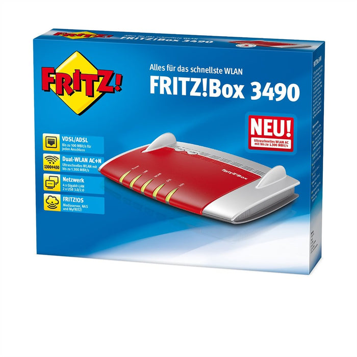 AVM Fritz!Box 3490 WLAN Fritzbox