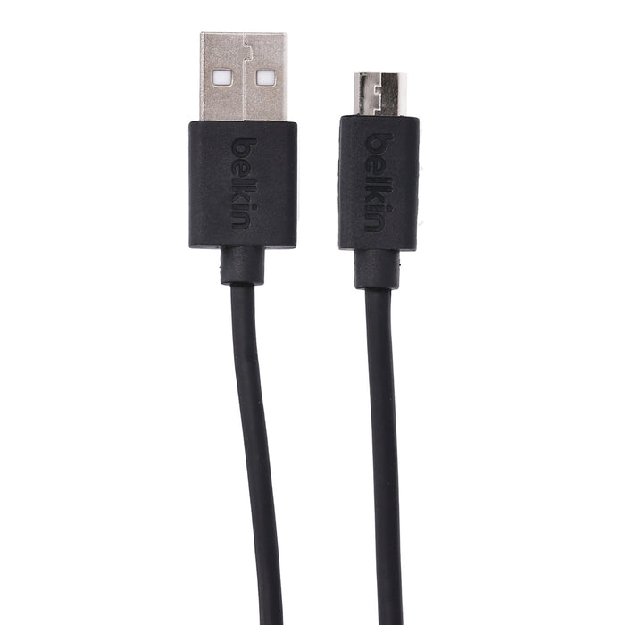 Belkin microUSB- auf USB-Kabel (USB 2.0, 2 m) schwarz