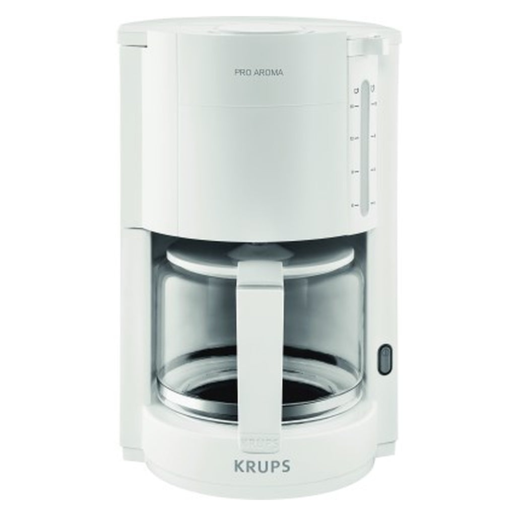 Produktbild Filterkaffeemaschine - Krups F309 01 ProAroma Kaffeemaschine weiß