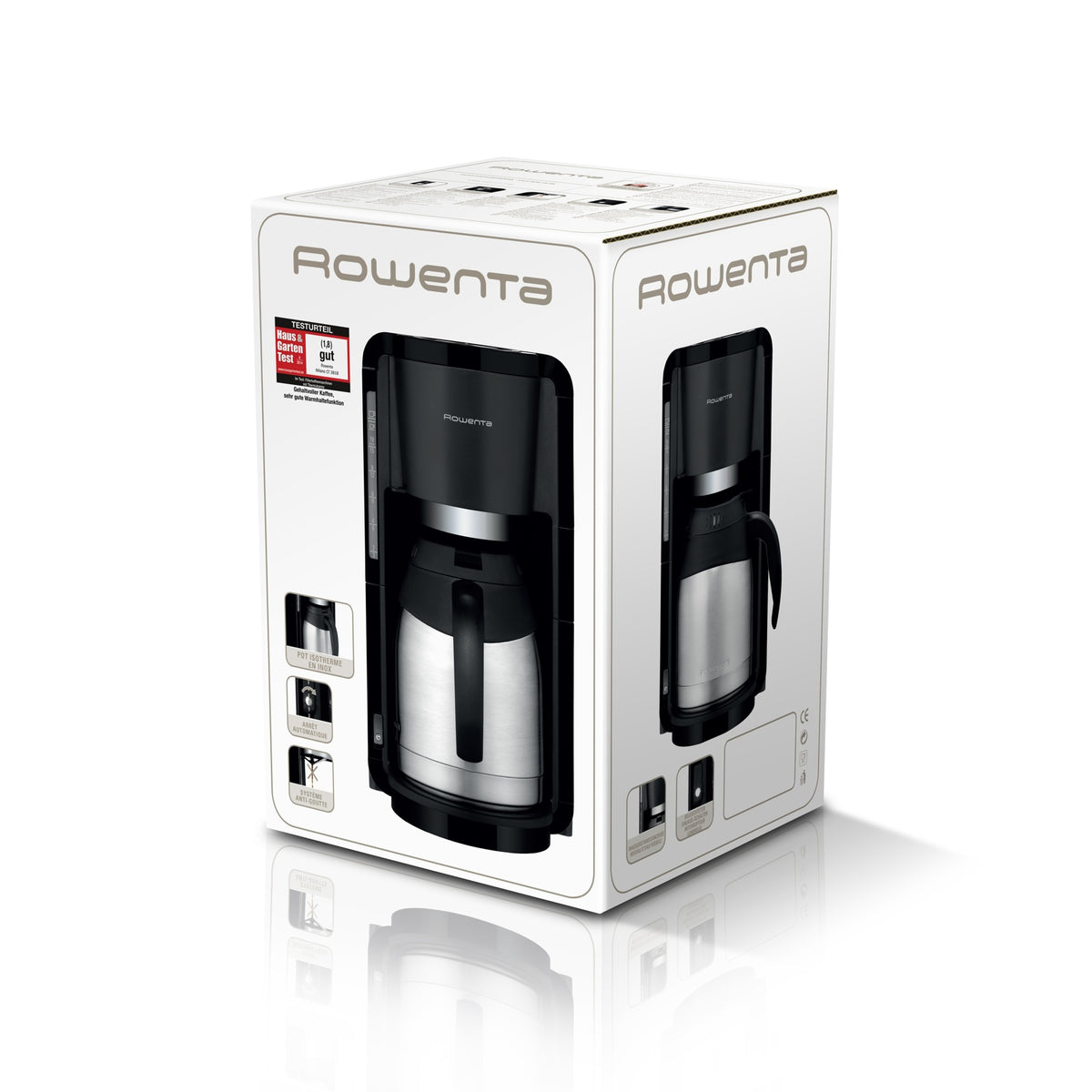 Produktbild Filterkaffeemaschine - Rowenta Adagio CT3818 Filterkaffeemaschine Edelstahl