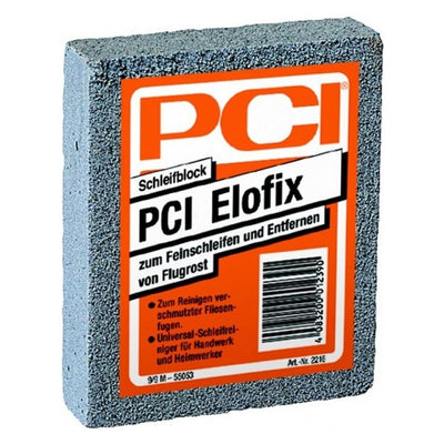 Elofix Schleifblock 20 x 65 x 80 mm grau