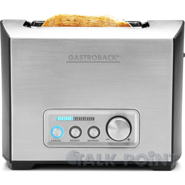 Gastroback 42397 Design Pro 2S Toaster Edelstahl