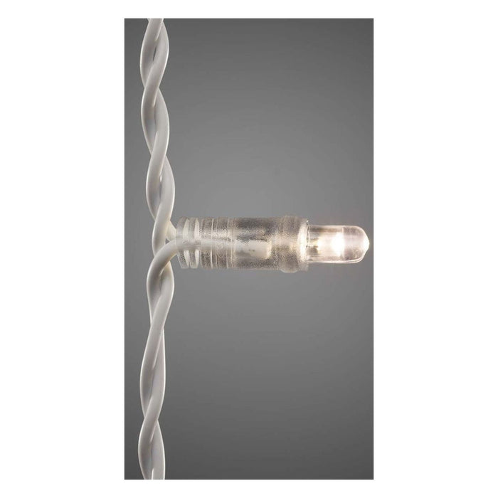 Konstsmide Maxi LED kompakt System Erweiterung Eisregen Lichtervorhang mit 100 Lichtern 4721-112