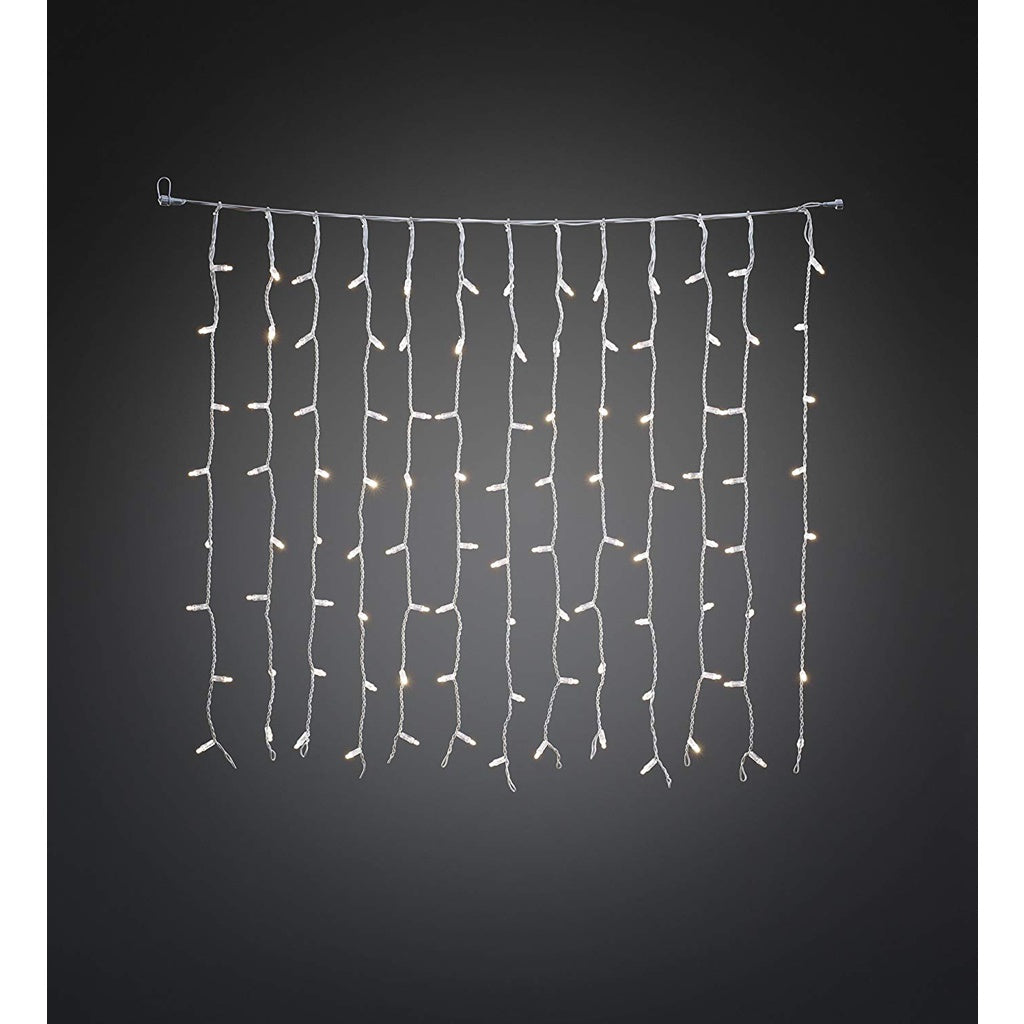 Produktbild LED-Lichtervorhang - Konstsmide 4730-112 LED-Lichtervorhang 11,2 Meter