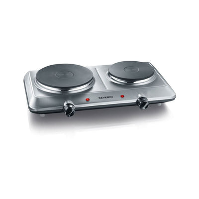 DK1014 Doppelkochplatte Edelstahl