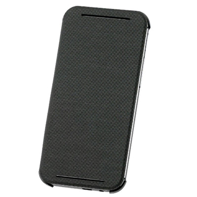 One (M8) Flipcase Smartphone-Hülle Grau