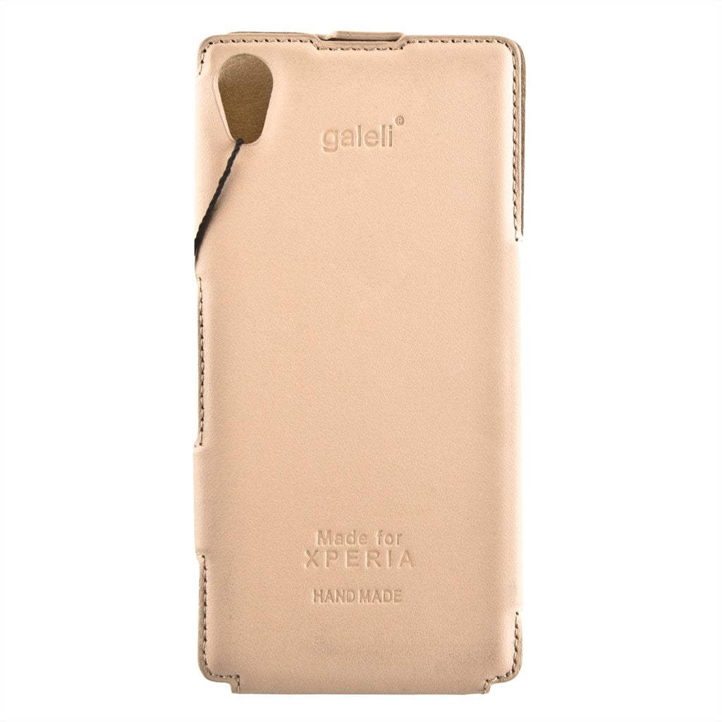 Produktbild Smartphone-Hülle - MiKE GALELi Flip Case Beige passend für Sony Xperia Z3