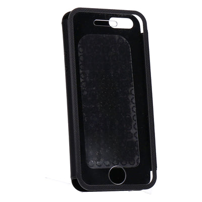 View Tasche für Apple iPhone 5/5S schwarz Schutzhülle Handytasche