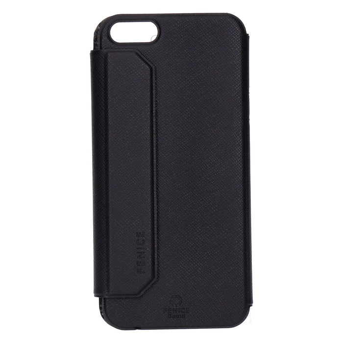 Fenice View Tasche für Apple iPhone 5/5S schwarz Schutzhülle Handytasche