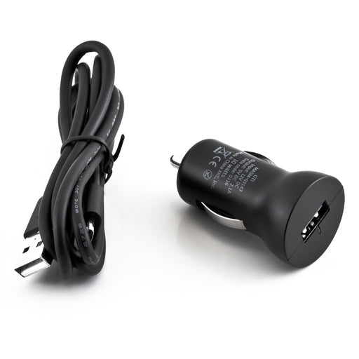 Produktbild KFZ-Ladegerät - Griffin Auto Ladegerät 2.1A 10W mit Micro-USB Kabel 90cm Schwarz