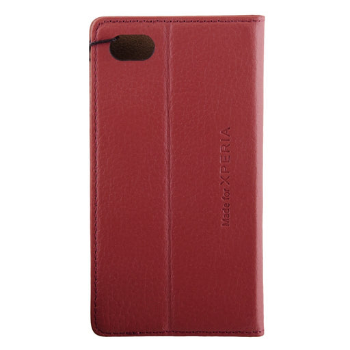 Produktbild Smartphone-Hülle - Mike Galeli Book Case für Sony Z5 Compact in rotbraun