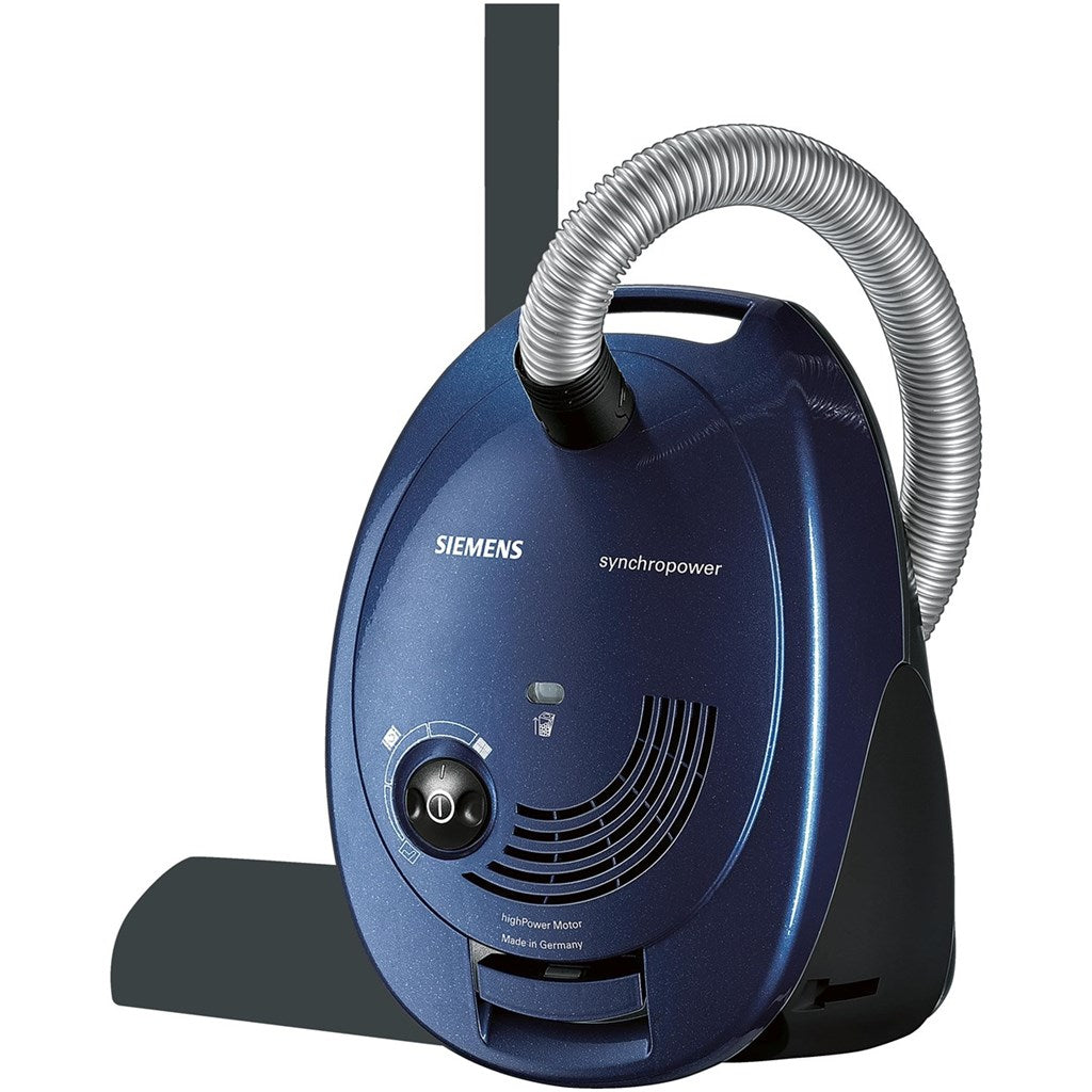 Produktbild Bürstsauger - Siemens VS06A111 Bodenstaubsauger synchropower moonlight-blue
