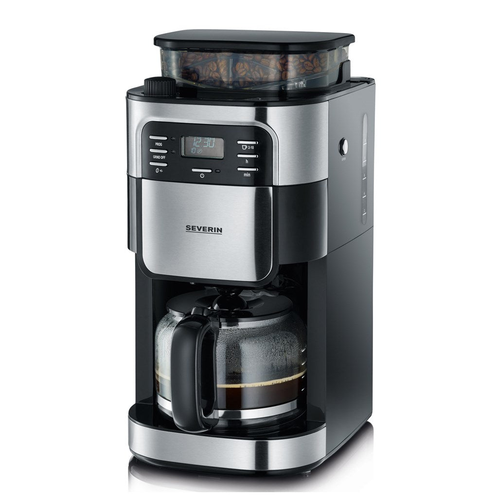 Produktbild Filterkaffeemaschine - Severin Kaffeeautomat KA4810 schwarz/Edelstahl- gebürstet
