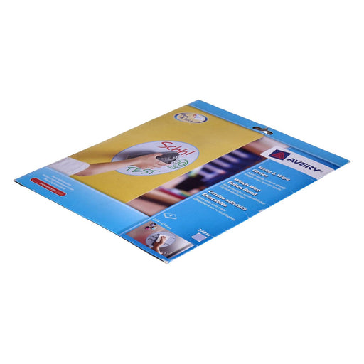 Produktbild Sonstiges - Avery Notizfolien klebend repositionierbar aus Polypropylen in Form eines Kreises 4 Stück blau