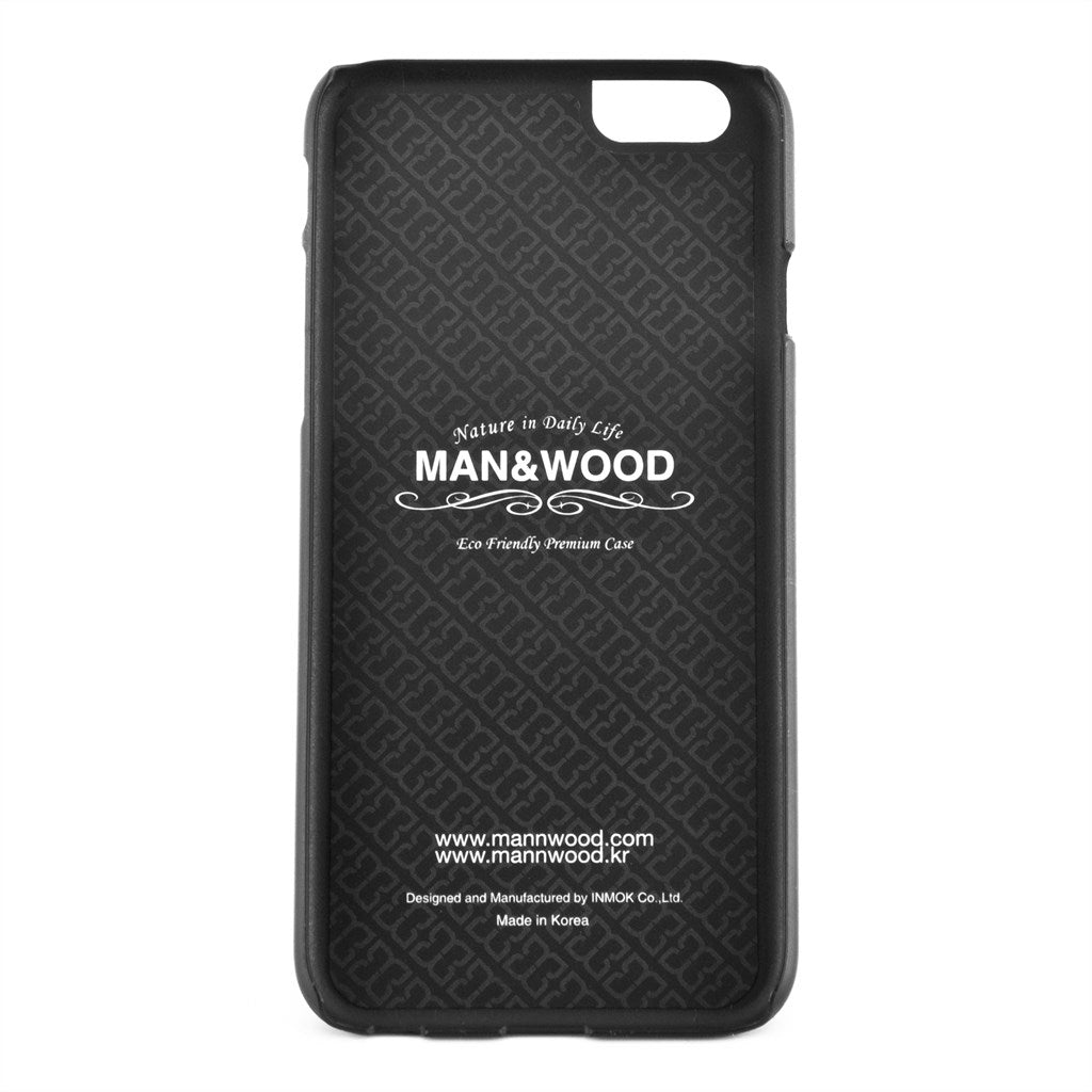 Produktbild Smartphone-Hülle - Man&Wood Slim M1490B Echtholzcover für iPhone 6 6s braun M1490B