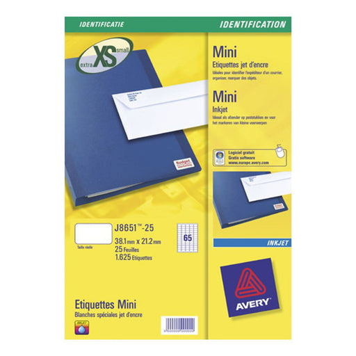 Produktbild Sonstiges - Avery Zweckform J8651-25 Adress-Etiketten, selbstklebend Weiß 25 Blatt