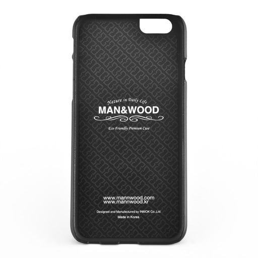 Produktbild Smartphone-Hülle - Man&Wood Slim M1417B Echtholzcover für iPhone 6 6s in Ebony M1417B