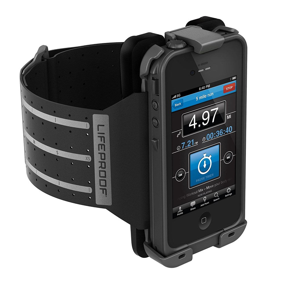 Produktbild Smartphone-Hülle - Life Proof Schutzhülle Fittnes und Laufen Jogging Armband / Swimband für Apple iPhone 4/4S