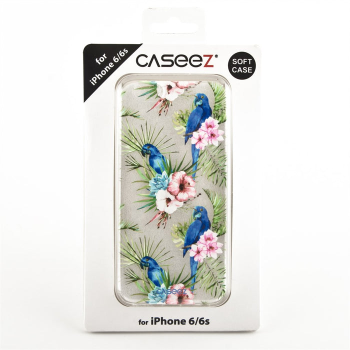 Caseez Back Case Schutzhülle "Parrots" für Apple iPhone 6/ 6S