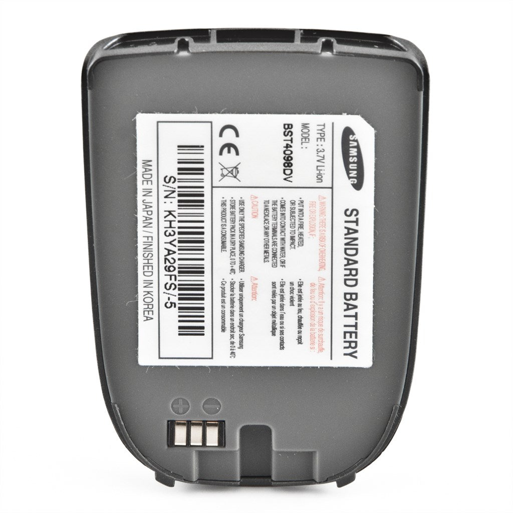 Produktbild Handy-Akku - Samsung Akku BST4098DV 3,7V für E860 in grau Bulk
