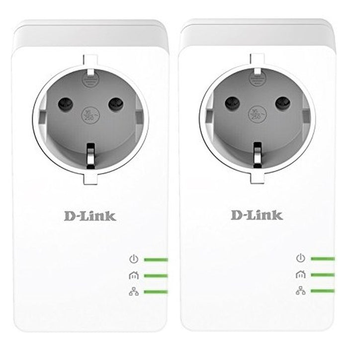 D-Link DHP-P601AV PowerLine Gigabit in weiß  AV2 1000 HD