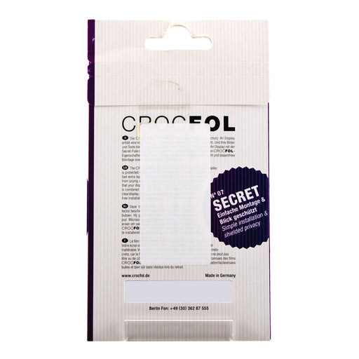 Produktbild Displayschutzfolie - Crocfol Displayschutzfolie für Apple iPhone 6s Plus