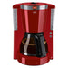 Melitta 1011-17 Look Kaffeefiltermaschine Tropfstopp - Glaskanne rot