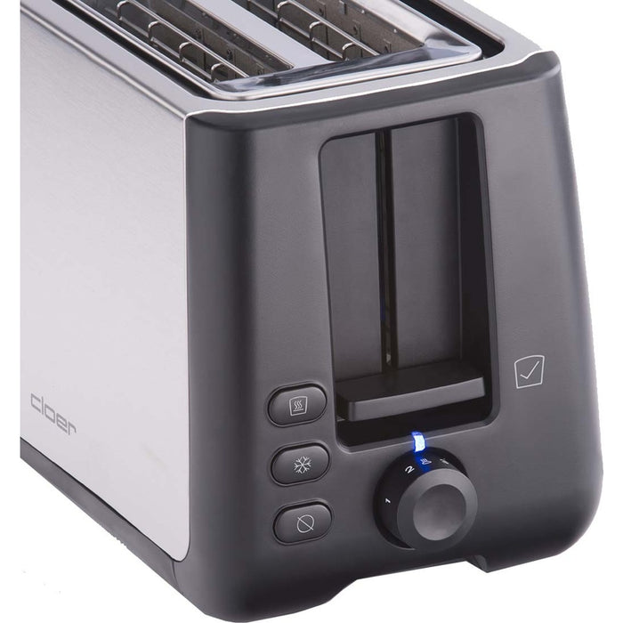 Cloer 3569 Toaster XXL Edelstahl