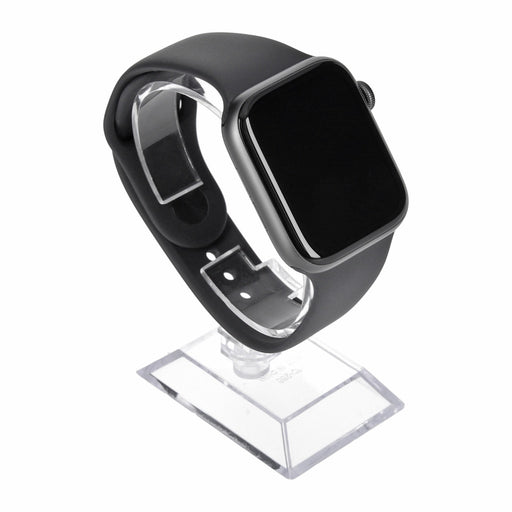 Produktbild Smartwatch - Apple Watch Series 4 44mm GPS Spacegrau  Aluminiumgehäuse Sportarmband schwarz