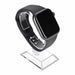 Apple Watch Series 4 44mm GPS Spacegrau  Aluminiumgehäuse Sportarmband schwarz